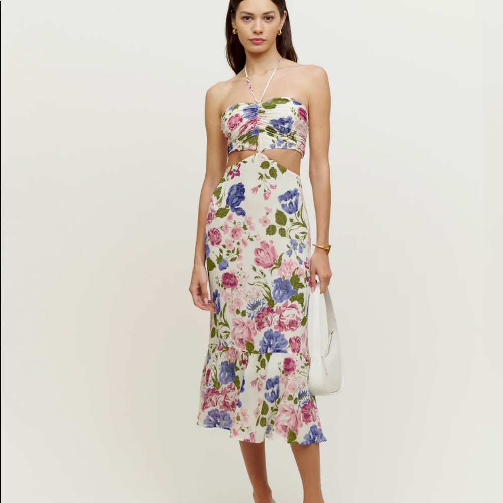 NWOT Reformation Rita Dress in Color Donna Size 4